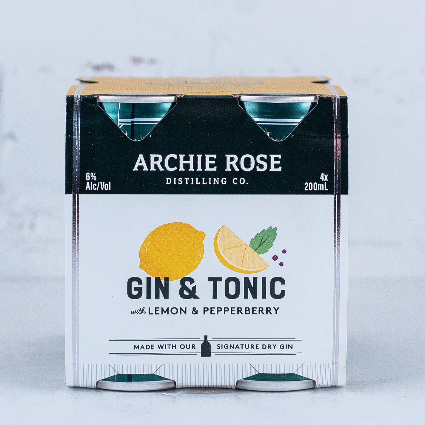 Archie Rose - Gin & Tonic with Lemon & Pepperberry
