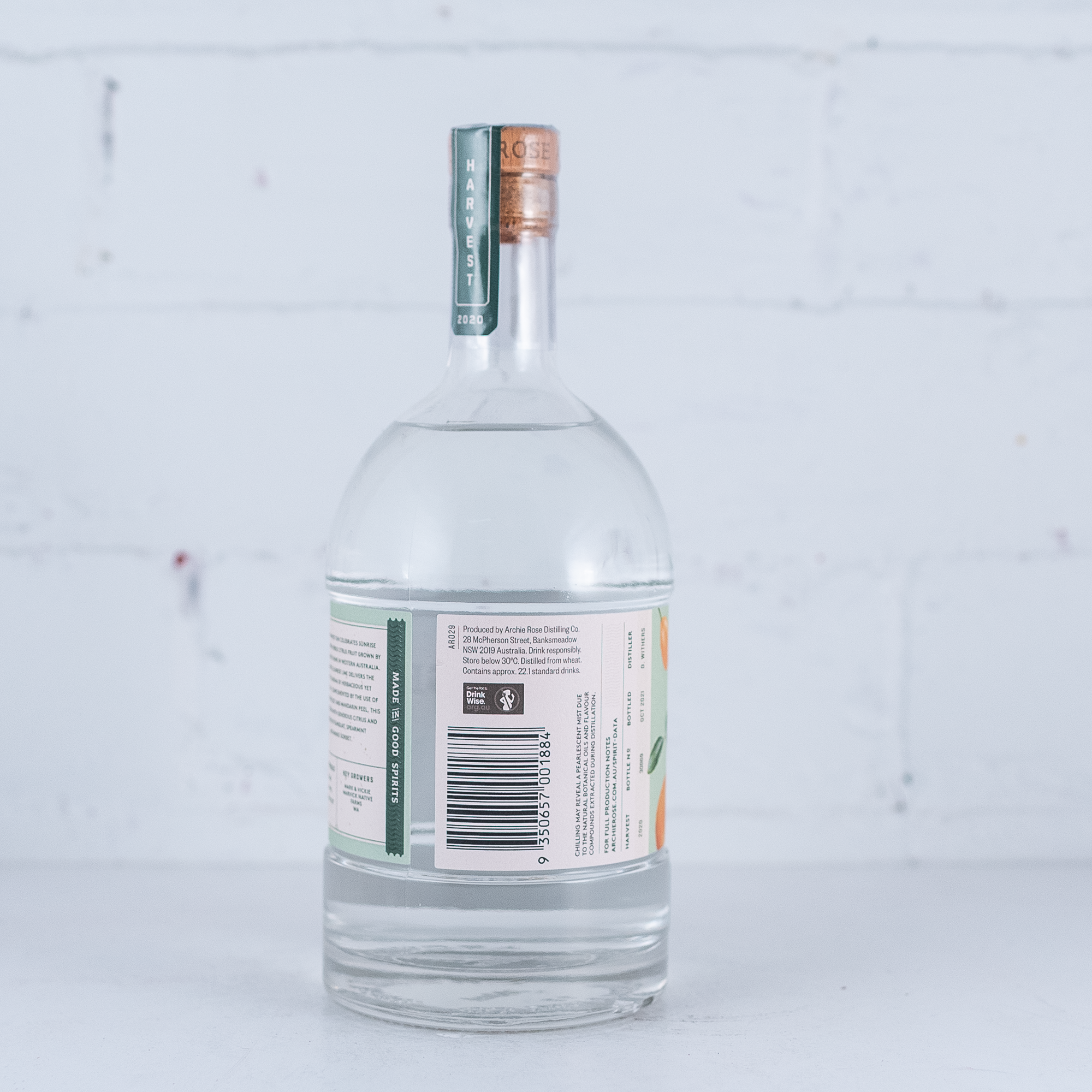 Archie Rose - Sunrise Lime Harvest Gin 700ml