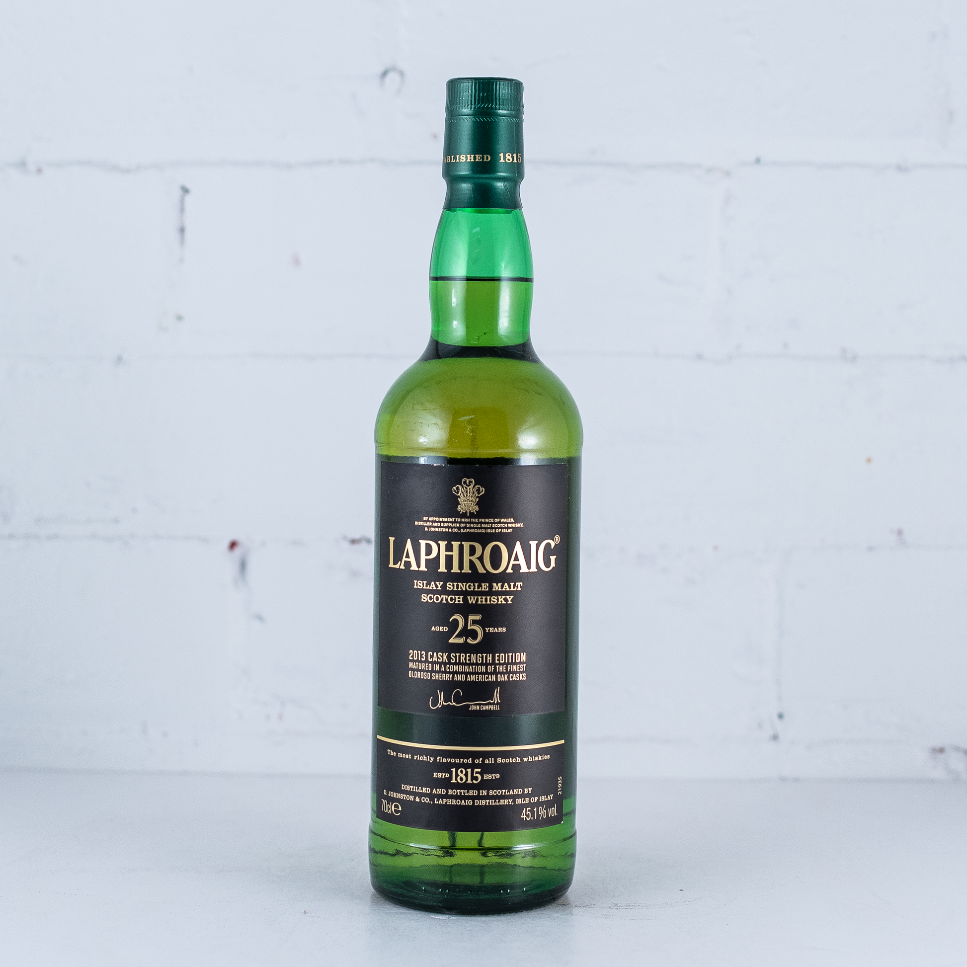 Laphroaig - 25 YO Cask Strength 2013 700ml