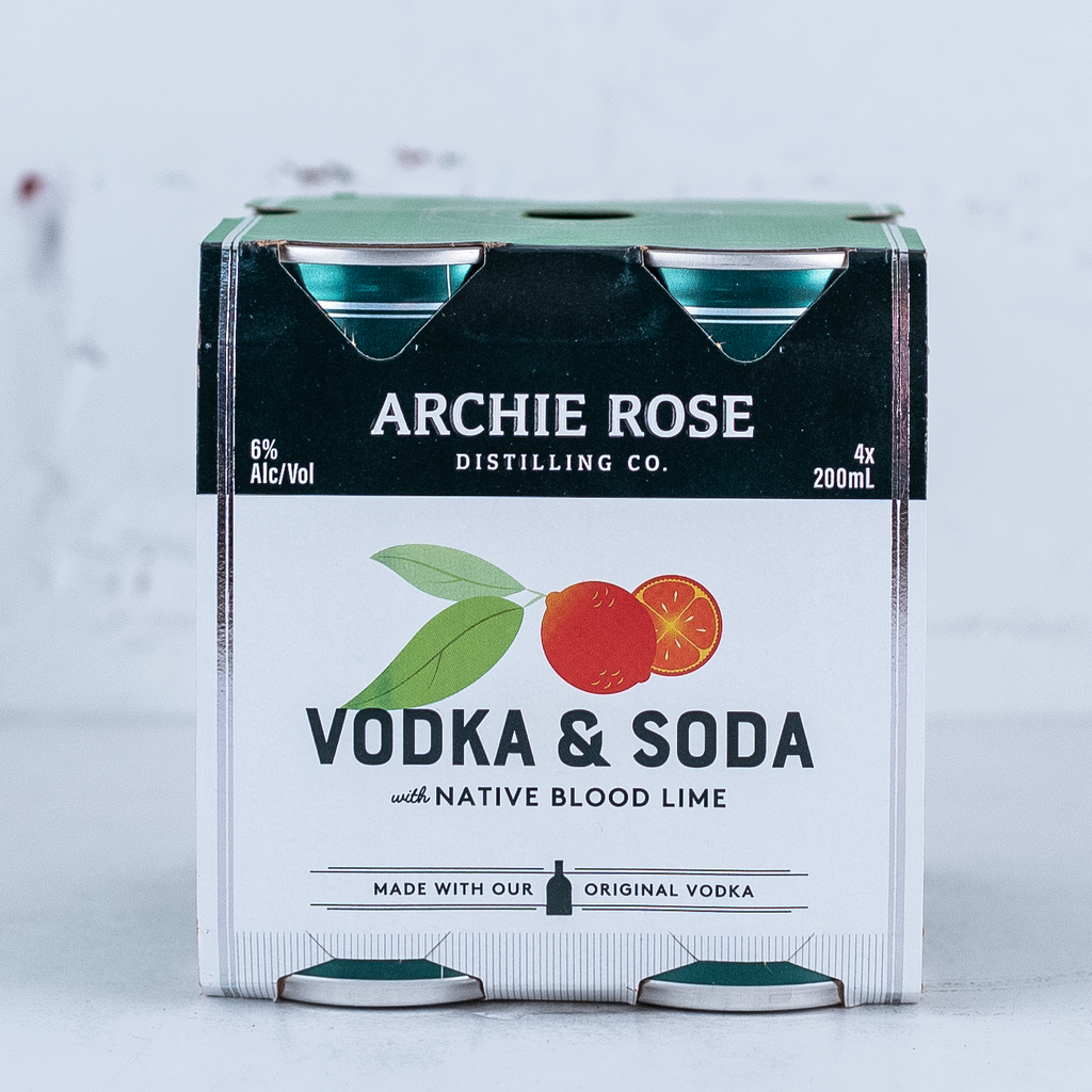 Archie Rose - Vodka & Soda with Blood Lime