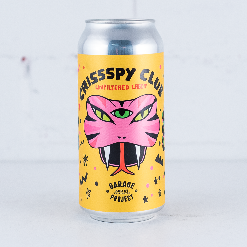 Garage Project - Crissspy Club Unfiltered Lager