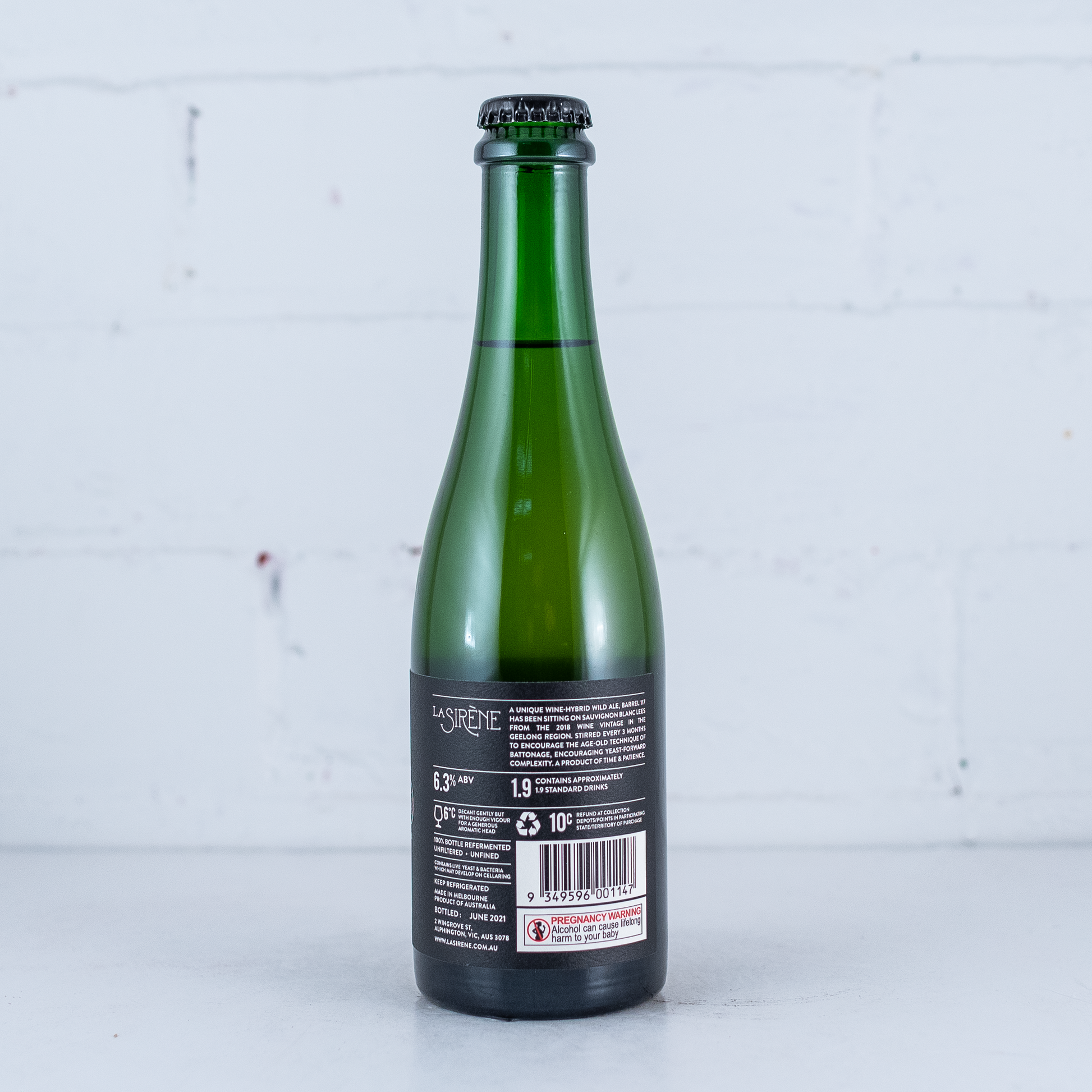 La Sirene - Single Barrel No 117 375ml