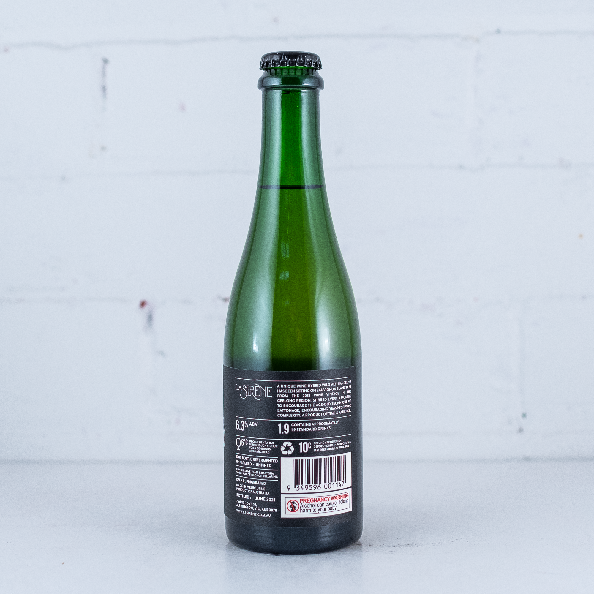 La Sirene - Single Barrel No 117 375ml