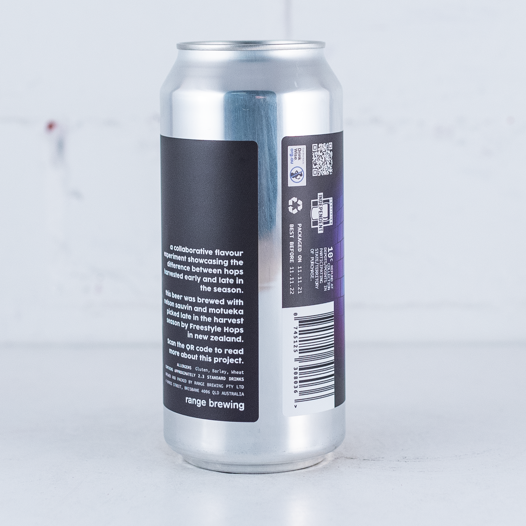 Range x Freestyle Hops 'Fashionably Late' IPA
