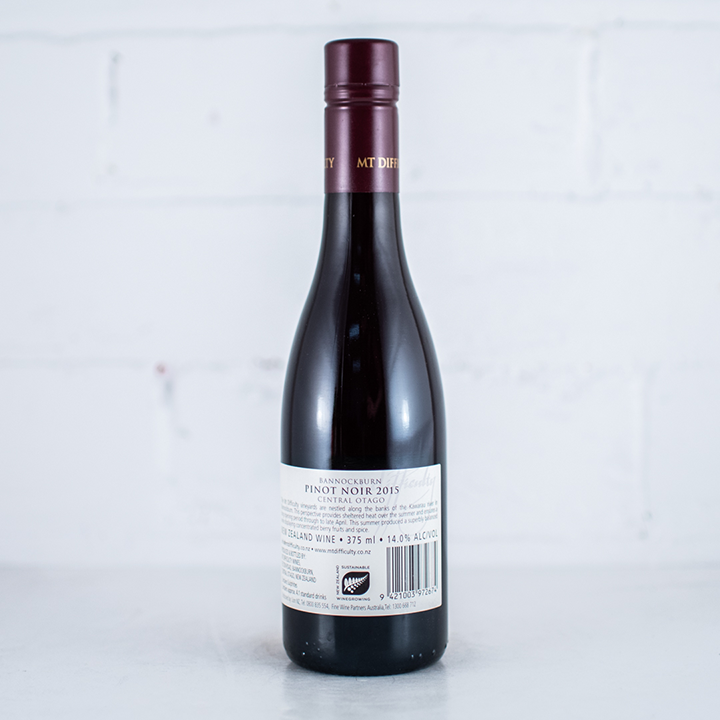 Mt Difficulty - Bannockburn Pinot Noir 2015 375ml