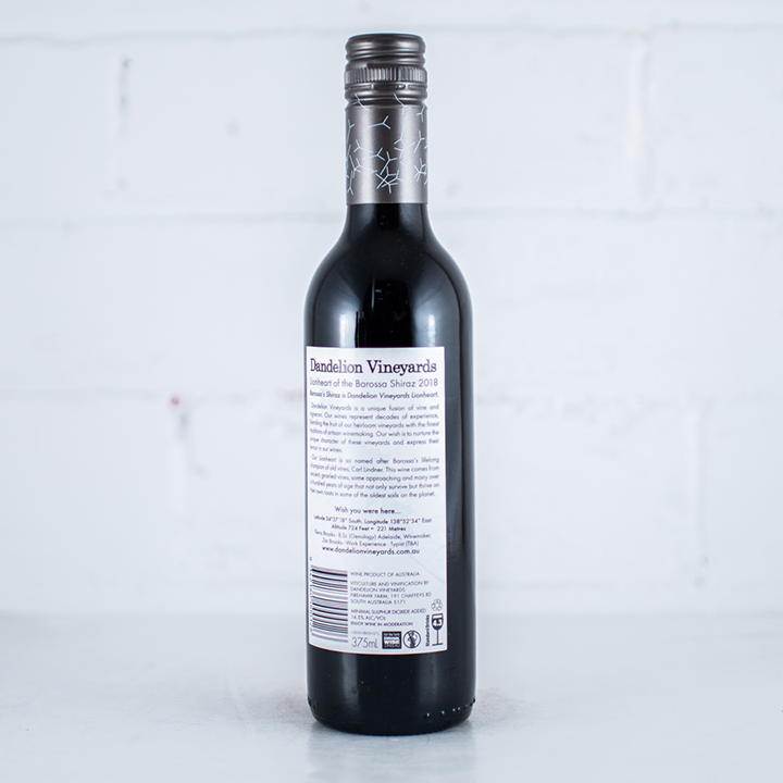 Dandelion - Lionheart of the Barossa Shiraz 2019 375ml