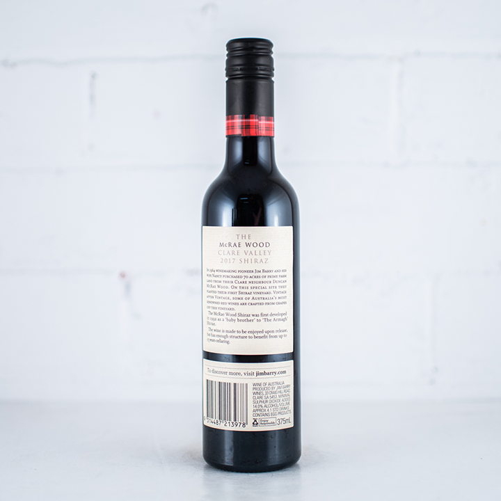 Jim Barry - The McRae Wood Shiraz 2017 375ml
