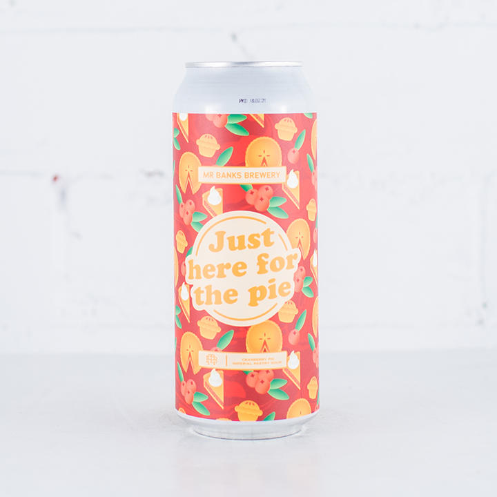 Banks Brewing - Just Here For The Pie Cranberry Pie Pastry Sour 500ml