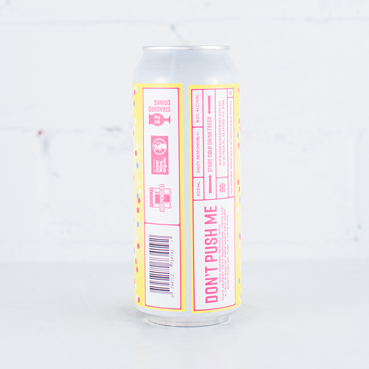 Mr Banks - Don't Push Me DIPA