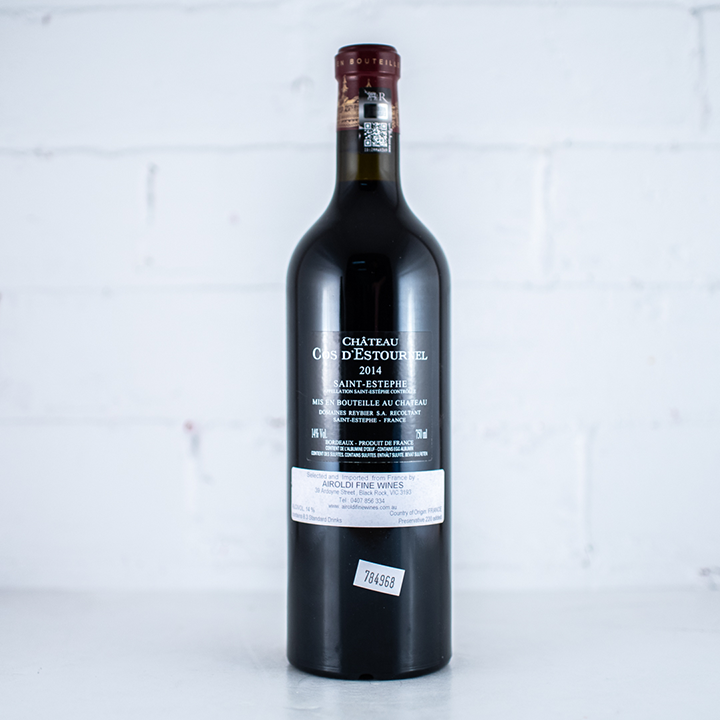 Cos d'Estournel - Saint Estephe 2014 750ml