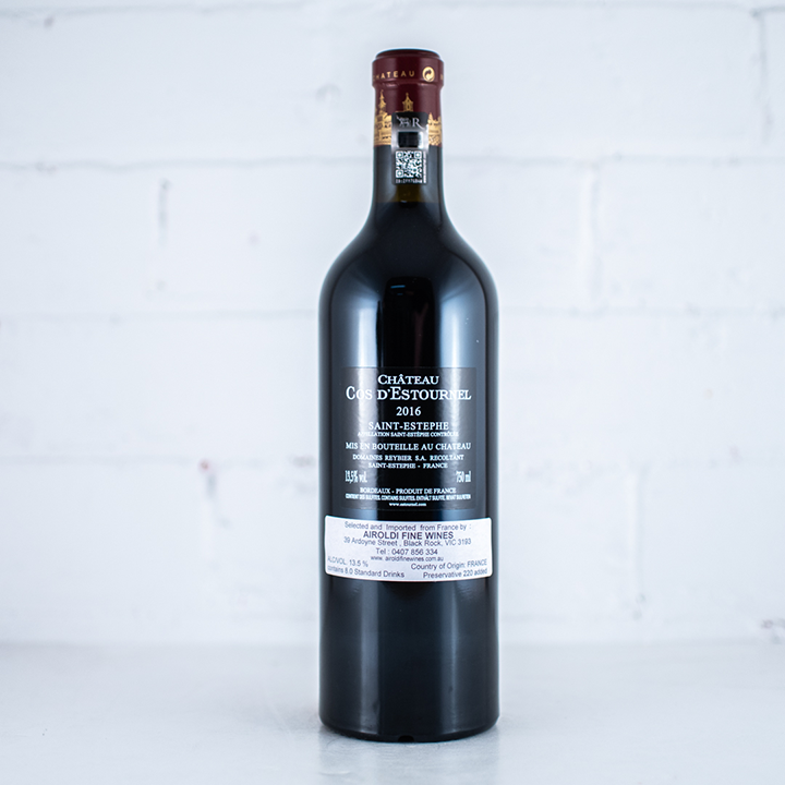 Chateau Cos d'Estournel - Saint Estephe Grand Cru Classe 2016 750ml