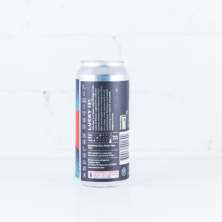 Hawkers - Lucky 13 Bohemian Pilsner
