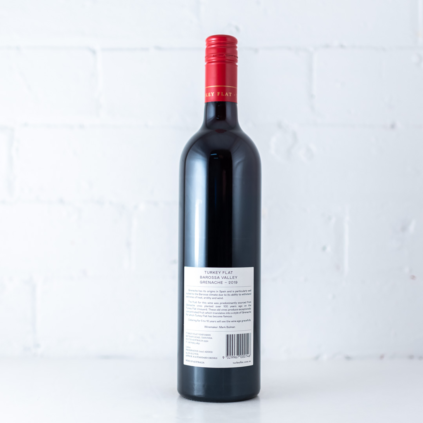 Turkey Flat - Grenache 2019 750ml
