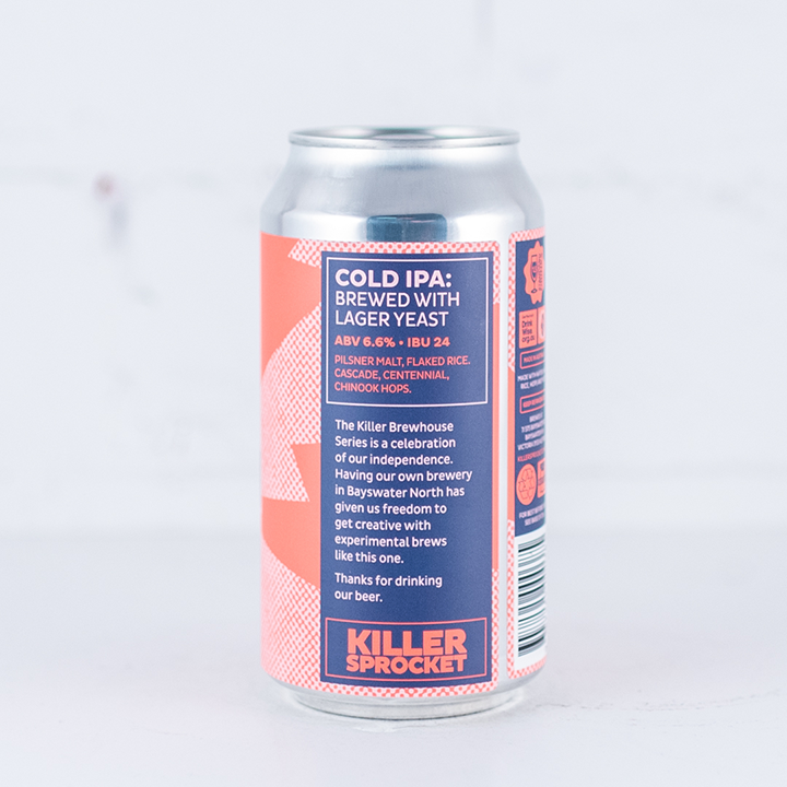 Killer Sprocket - Prophecy of the Laser Witch Cold IPA