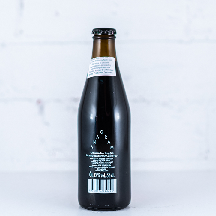 Omnipollo - Anagram Blueberry Cheesecake Stout