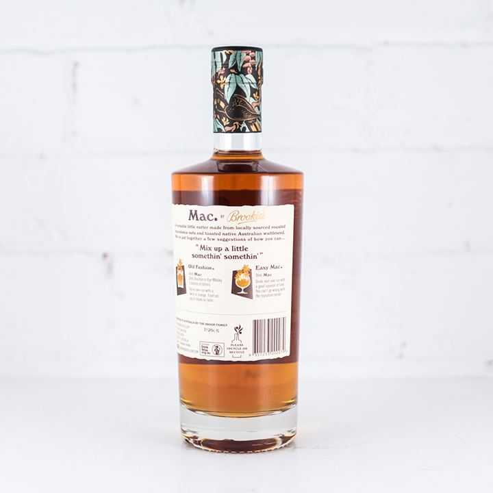 Brookie's - Mac. Macadamia & Wattleseed Liqueur 700ml