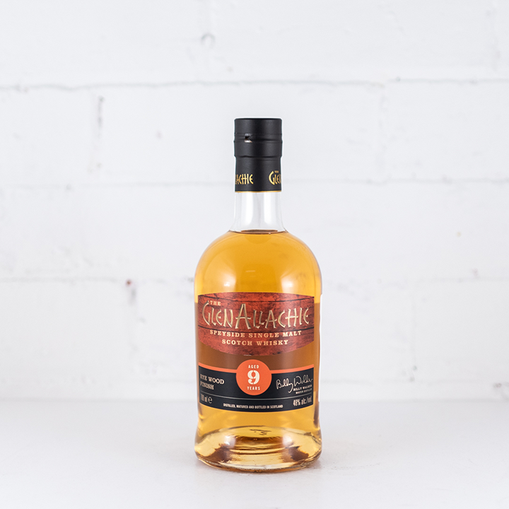 GlenAllachie - 9YO Rye Wood Finish 700ml