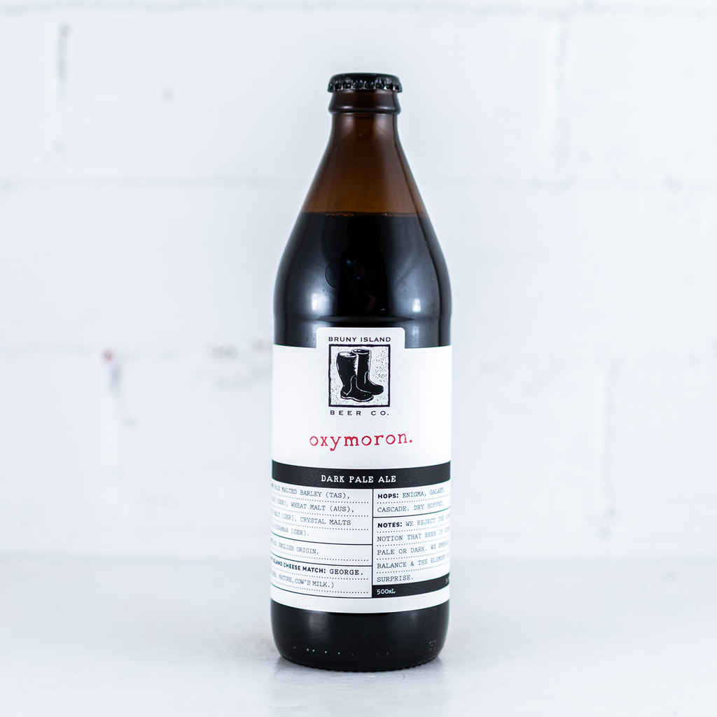 Bruny Island - Oxymoron Dark Pale 500ml