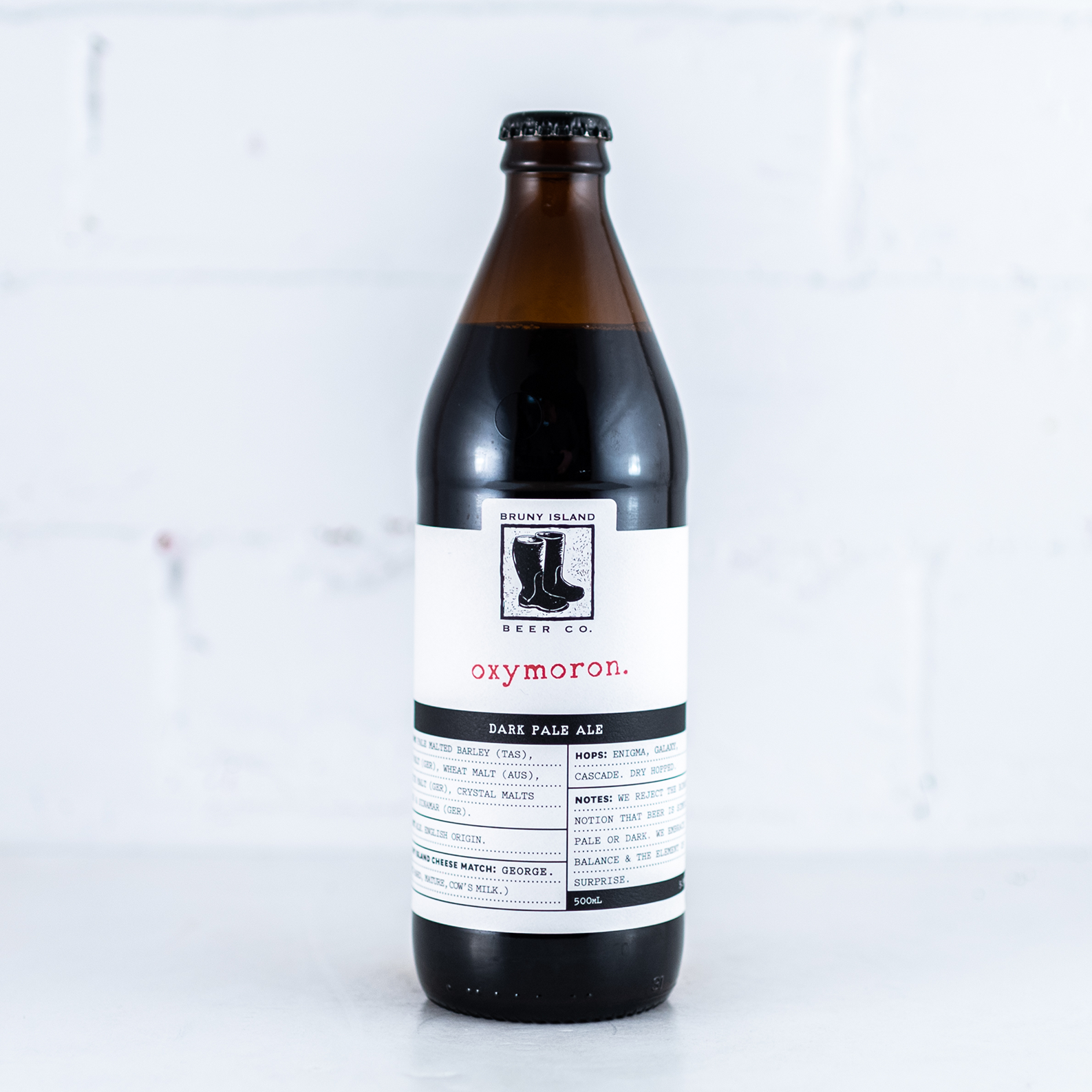 Bruny Island - Oxymoron Dark Pale 500ml