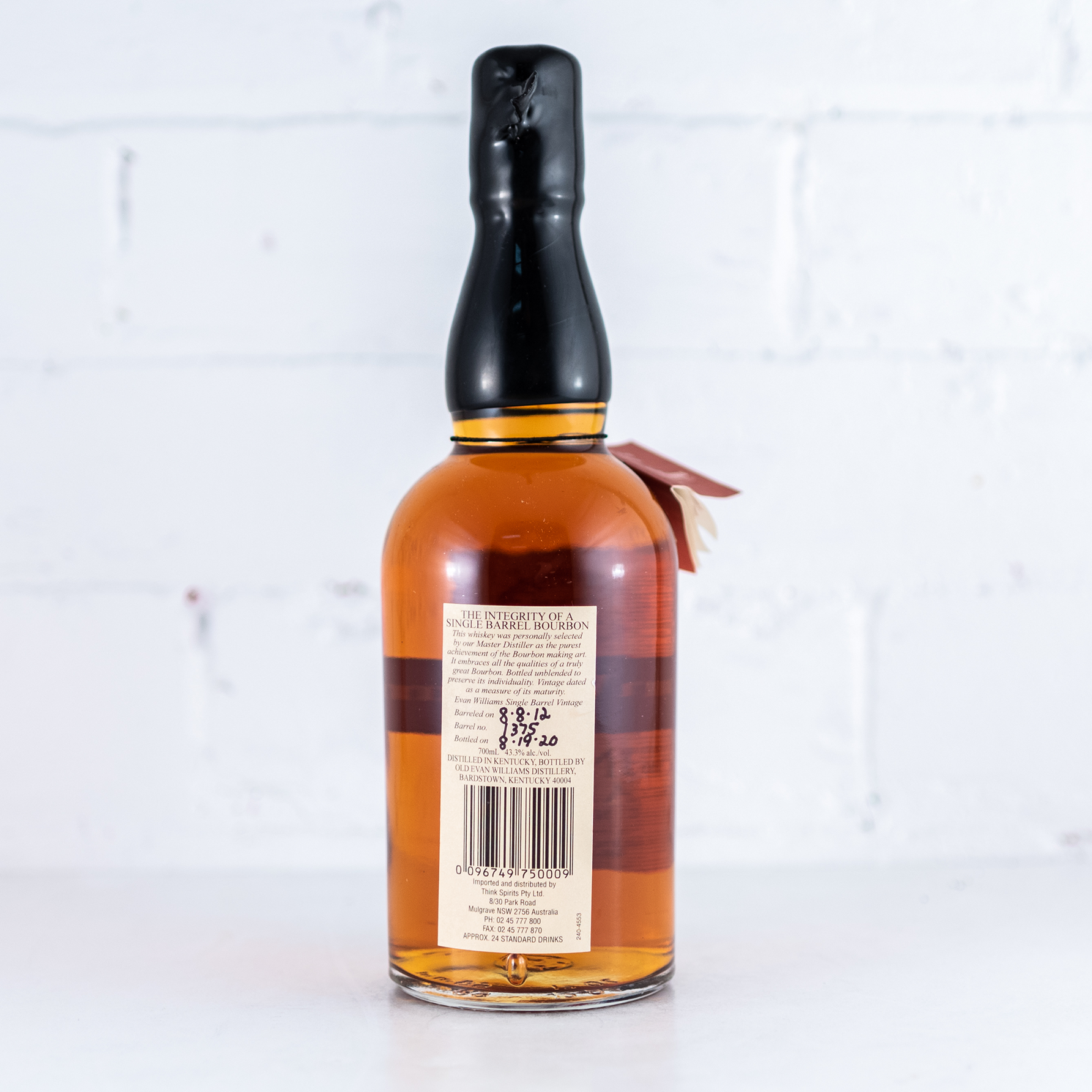 Evan Williams - Single Barrel Vintage Bourbon 700ml