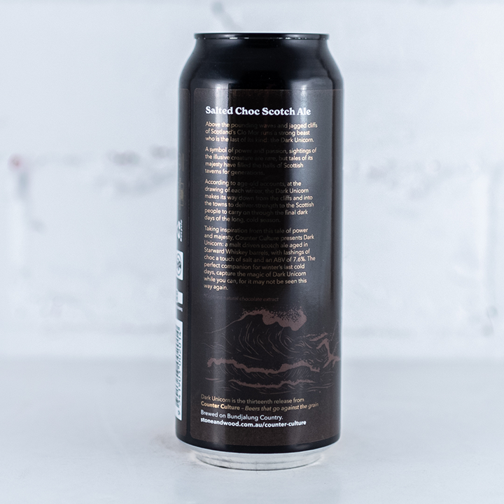 Counter Culture - Dark Unicorn Salted Choc Scotch Ale