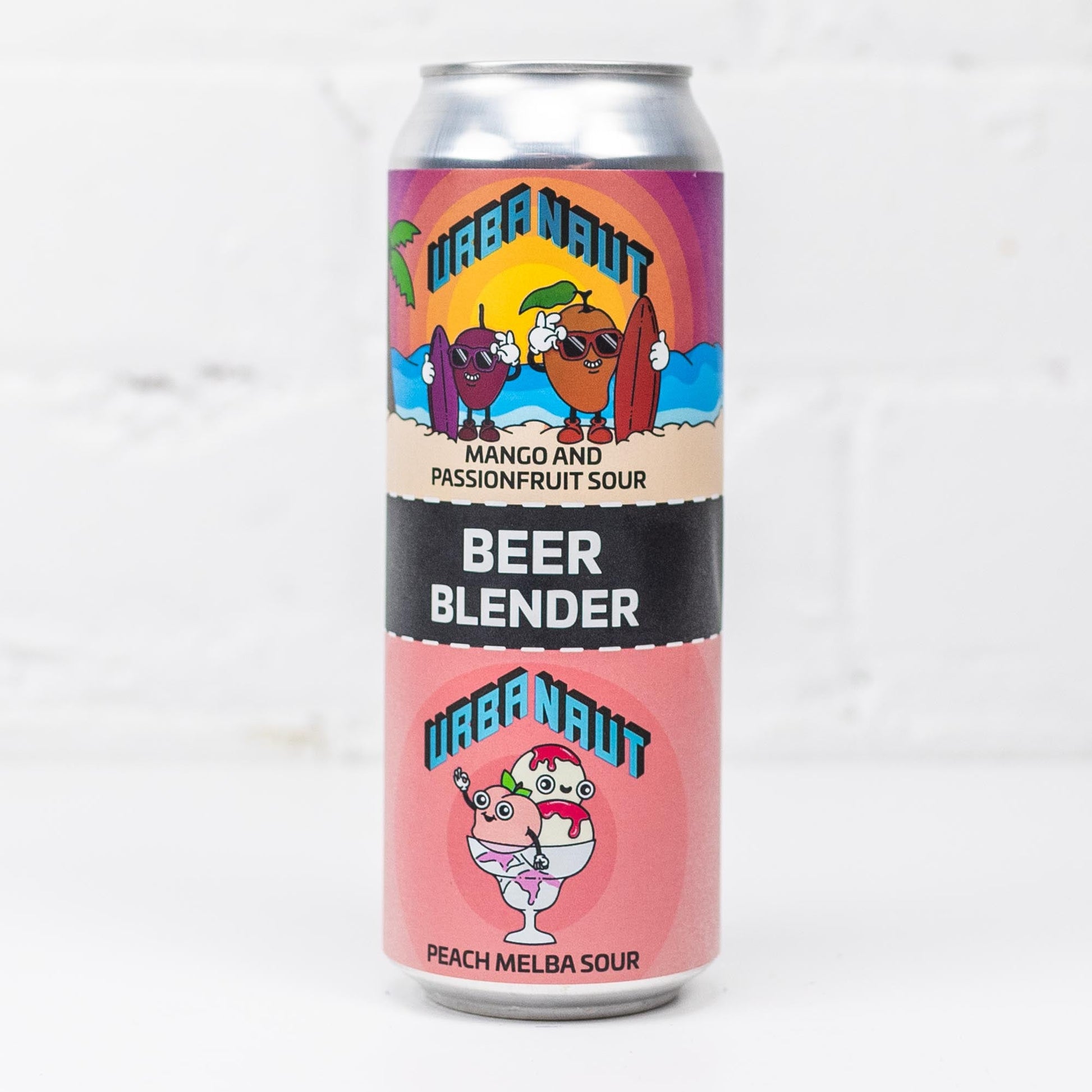 Urbanaut - Beer Blender Mango & Passionfruit, Peach Melba Sour 500ml