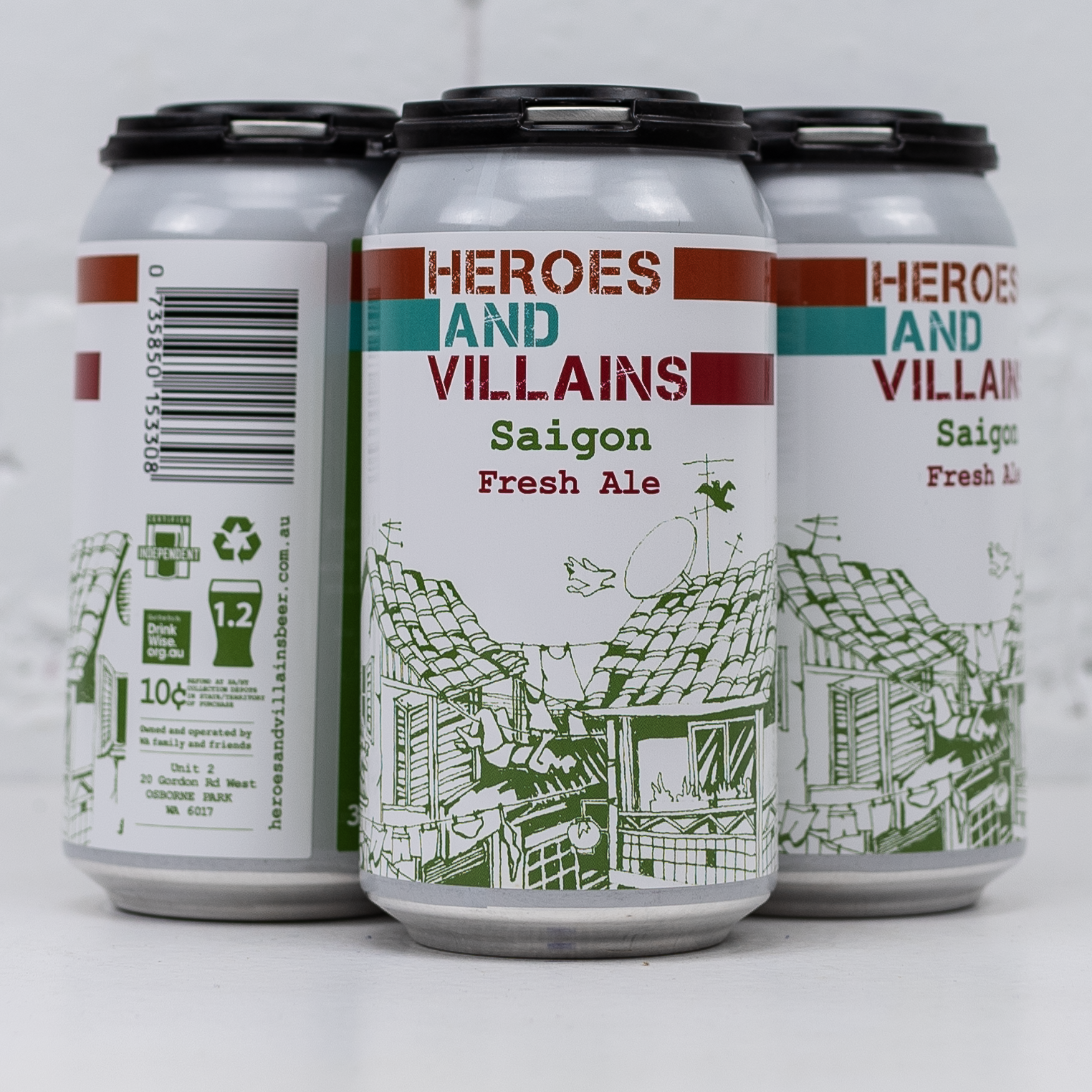 Heroes & Villains - Saigon Fresh Ale