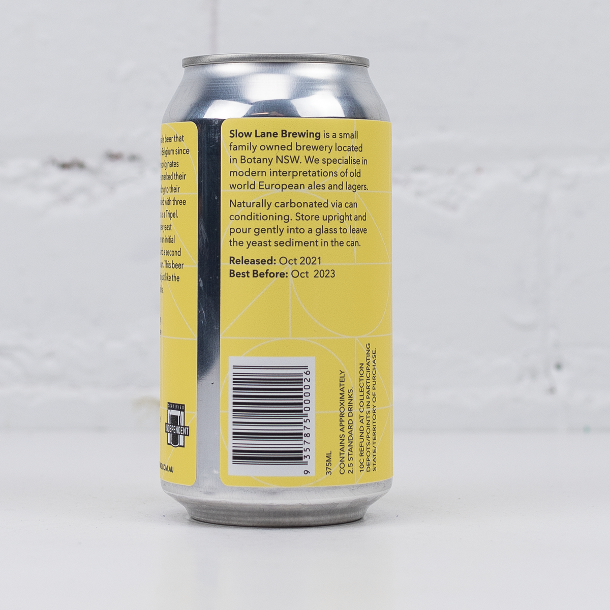 Slow Lane - Threefold Belgian Tripel