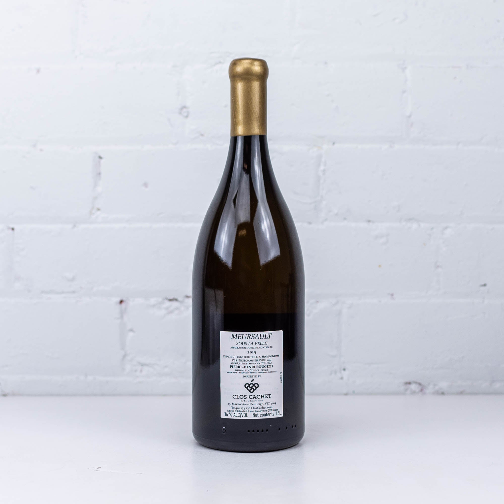 Pierre-Henri Rougeot - Meursault "Sous la Velle" 1.5L