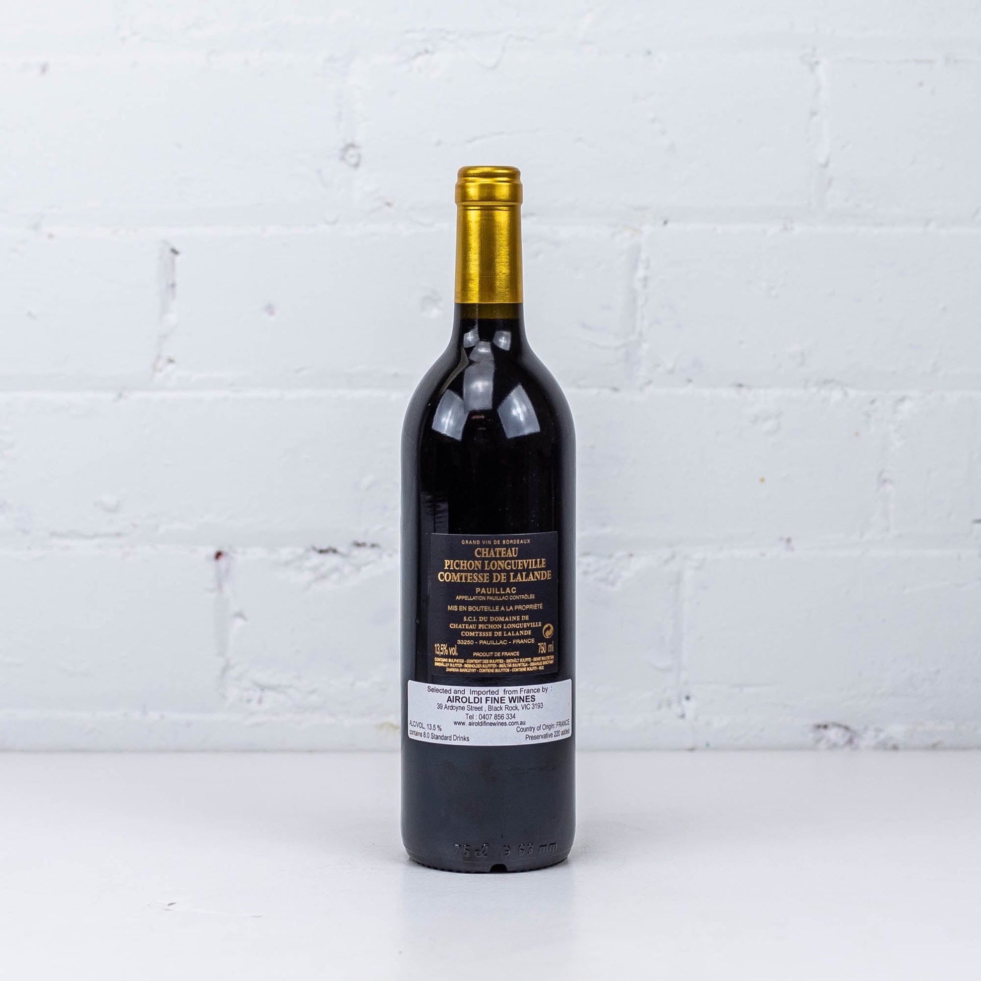 Chateau Pichon Longueville - Pauillac Grand Cru Classe Comtesse de Lalande 2016 750ML