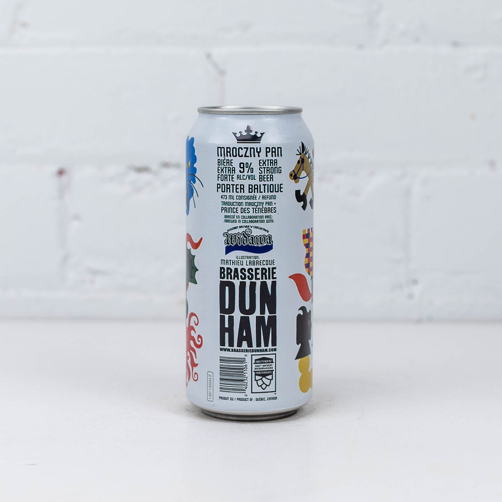 Brasserie Dunham x Browar Widawa 'Mroczny Pan' Baltic Porter