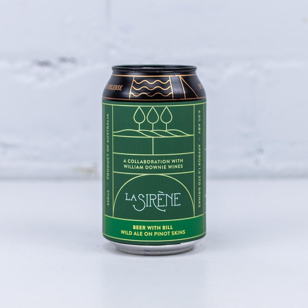 La Sirene - Beer with Bill Pinot Noir Hybrid Wild Ale