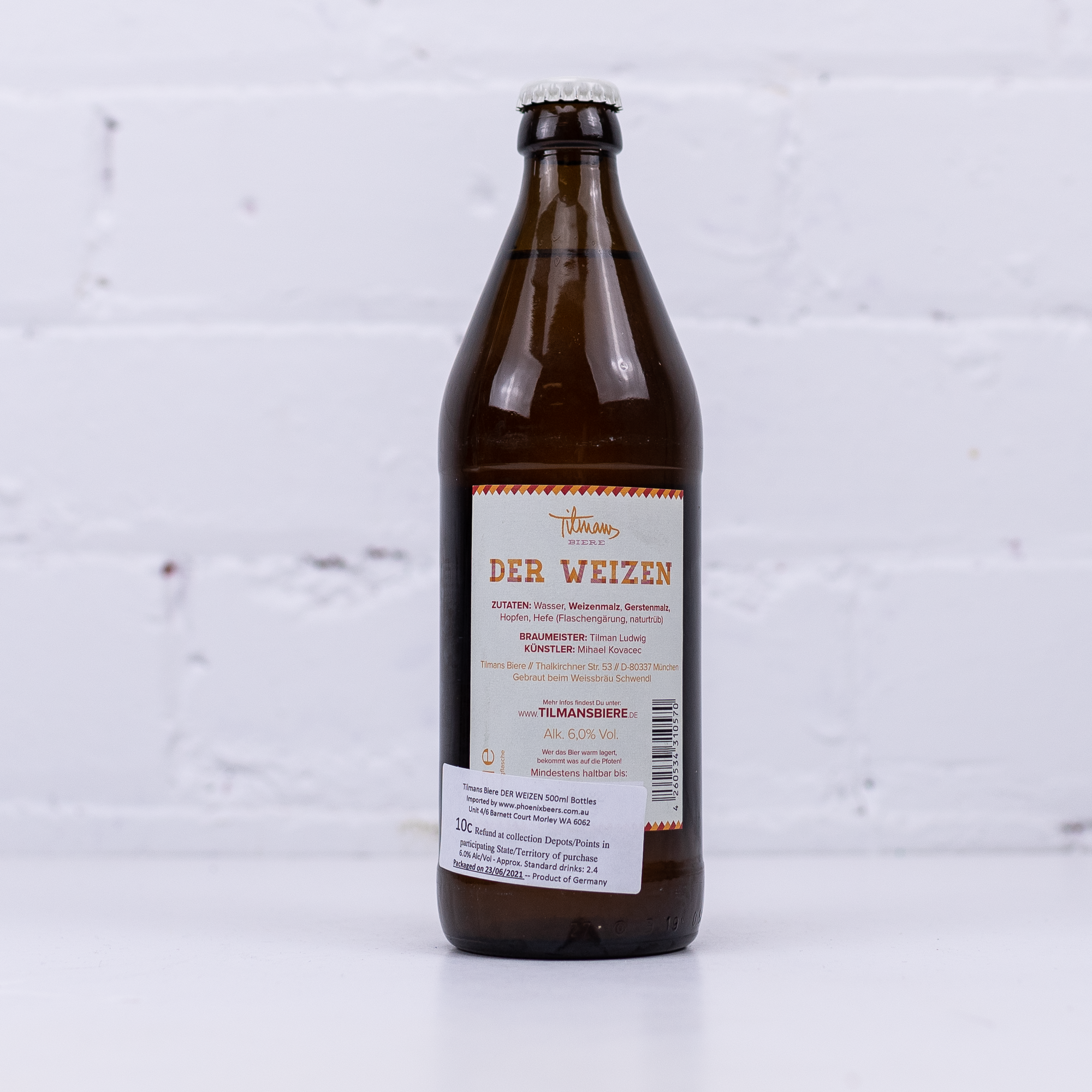 Tilmans - Der Weizen 500ml