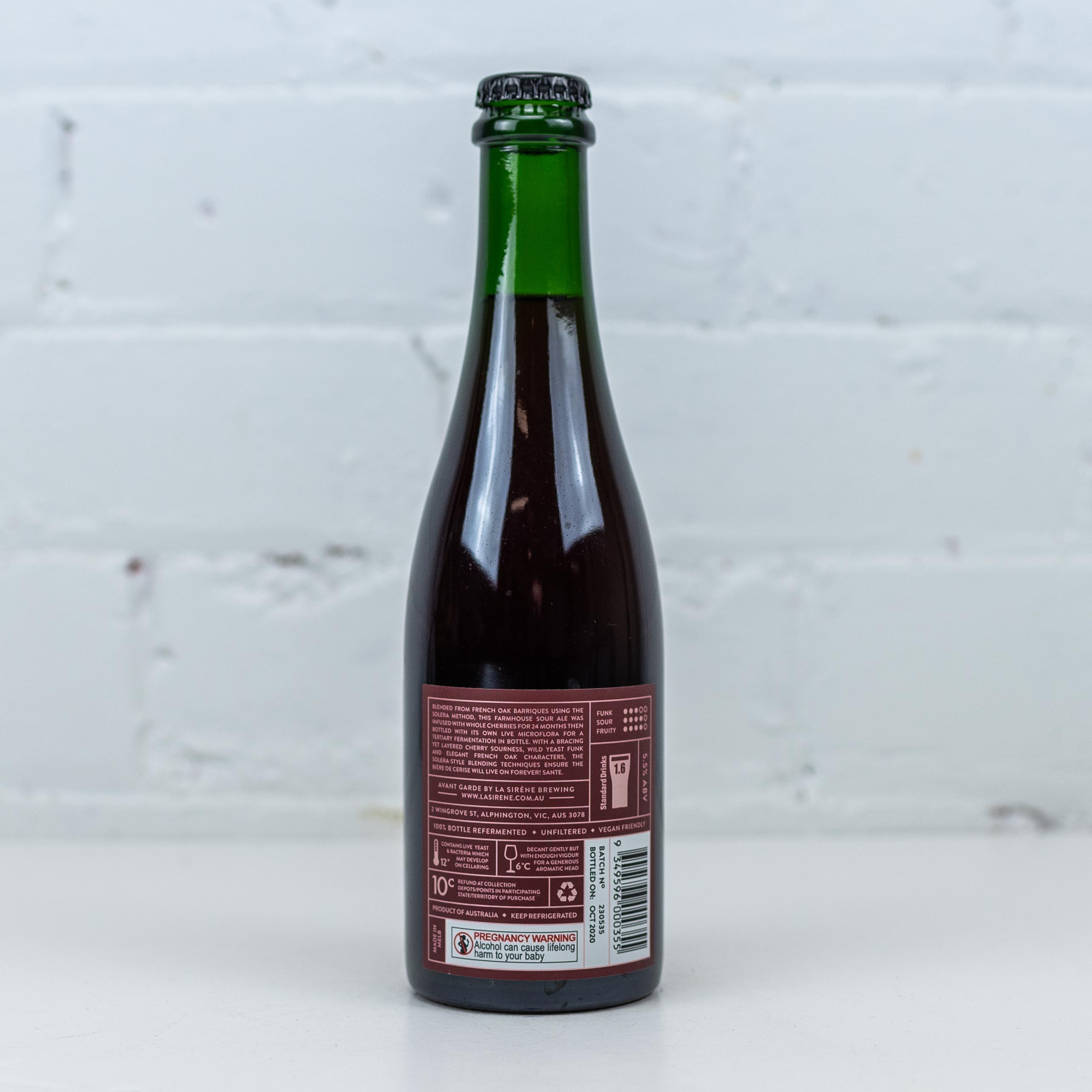 La Sirene - Biere de Cerise 375ml