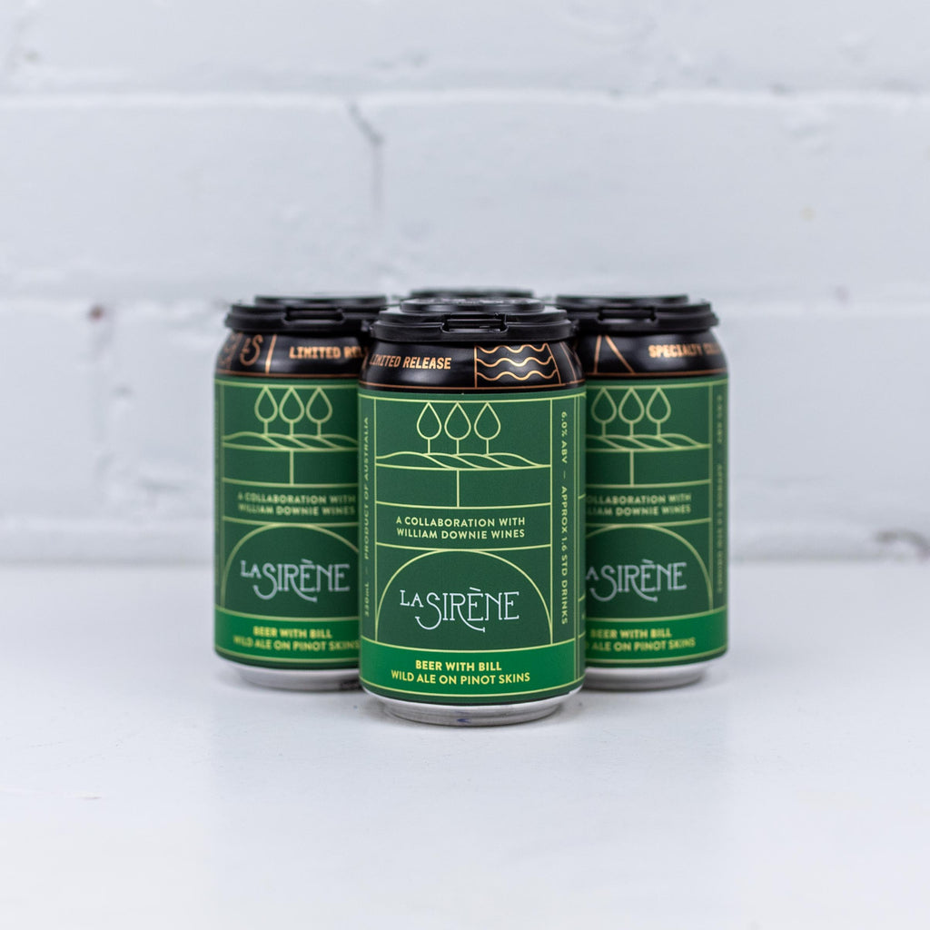 La Sirene - Beer with Bill Pinot Noir Hybrid Wild Ale