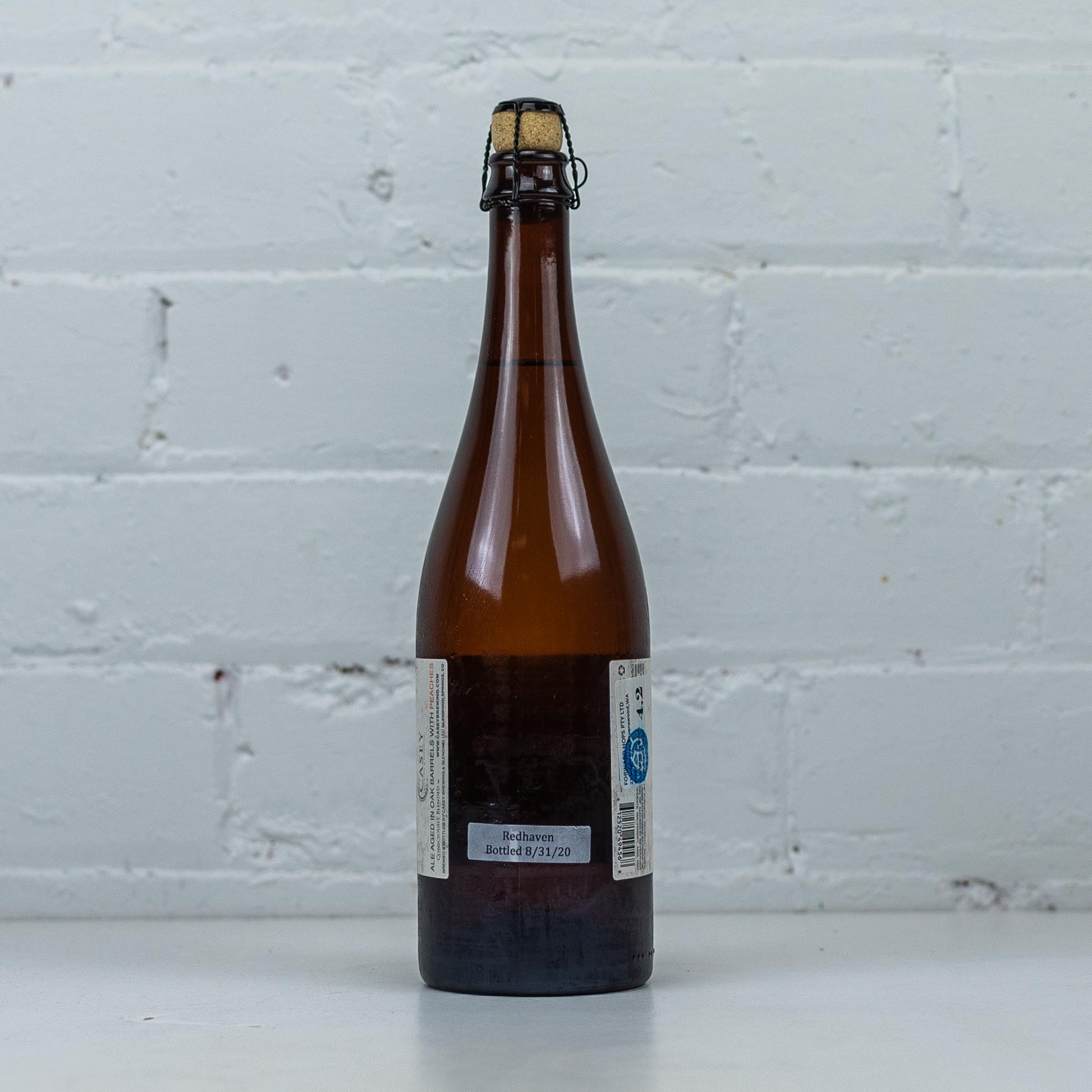 Casey - Funky Blender Peach Farmhouse Ale 750ml