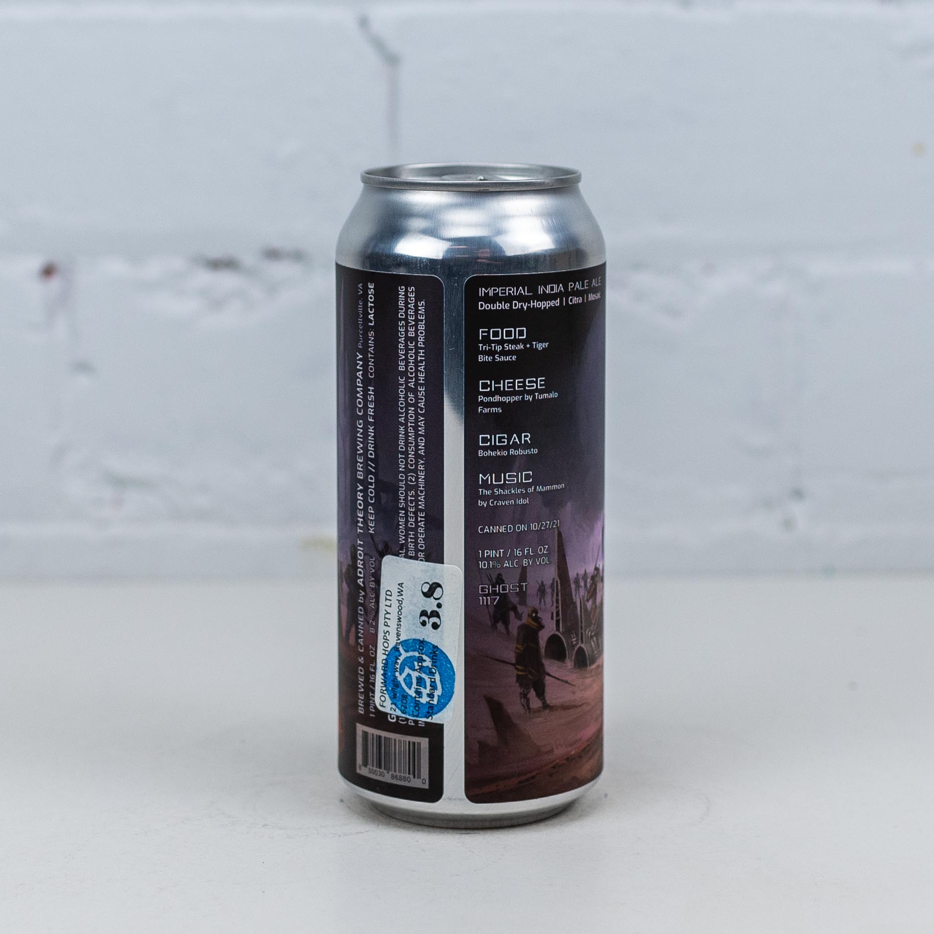 Adroit Theory - IX Pt 5 [De-Evolution Edition] Hazy IIIPA (Ghost 1117)
