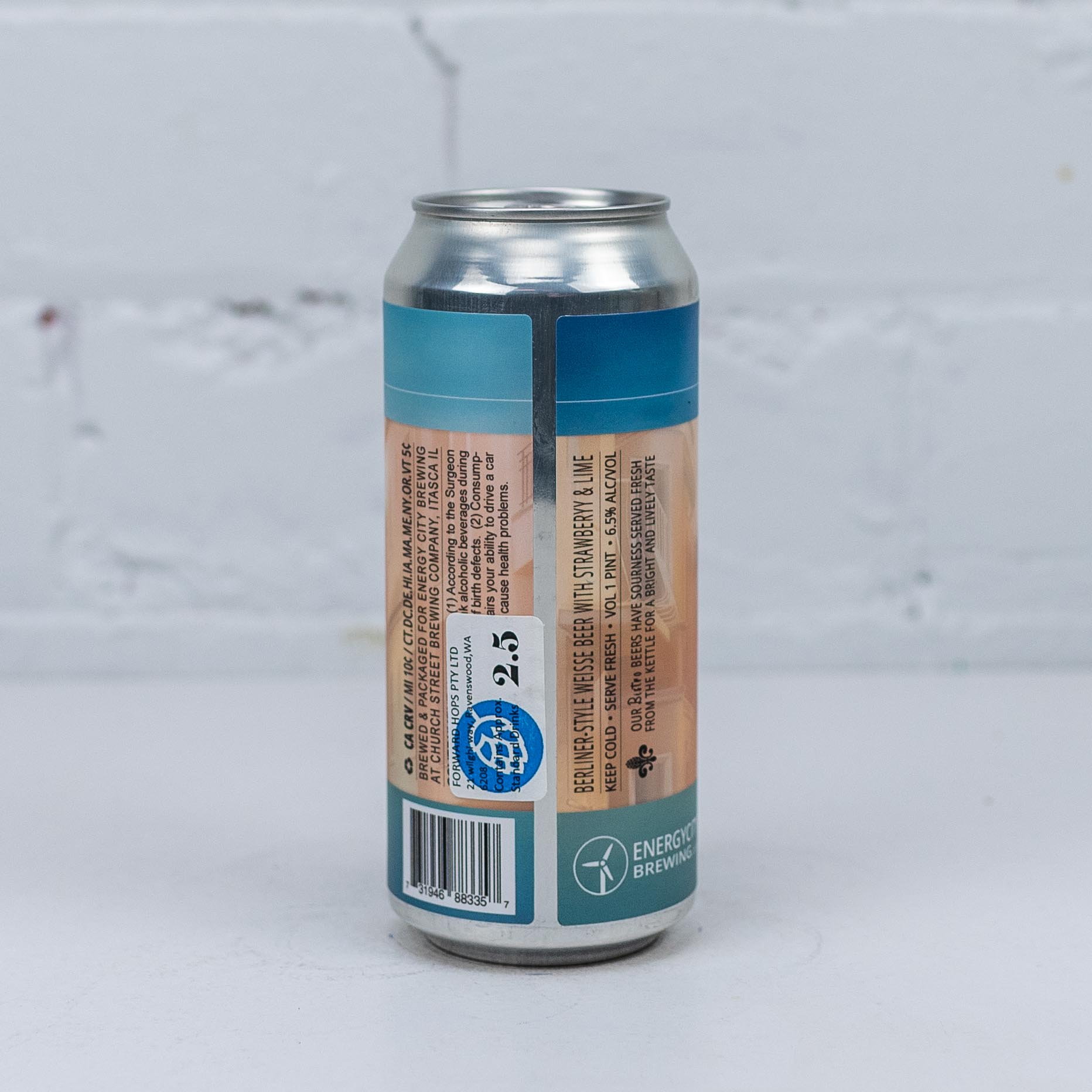 Energy City - Bistro Strawberry & Lime Alfresco Berliner Weisse