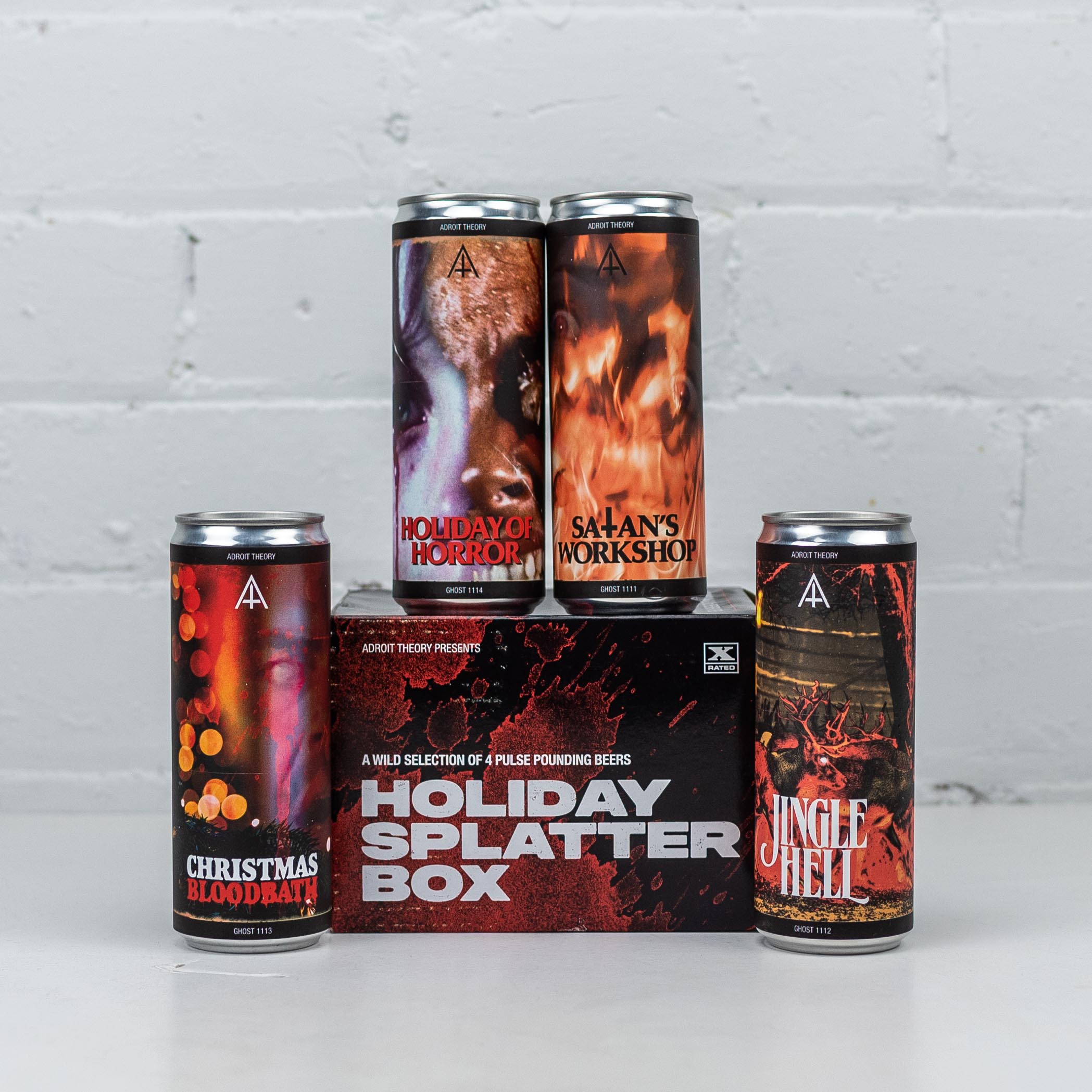 Adroit Theory - Holiday Splatter Box 4PK