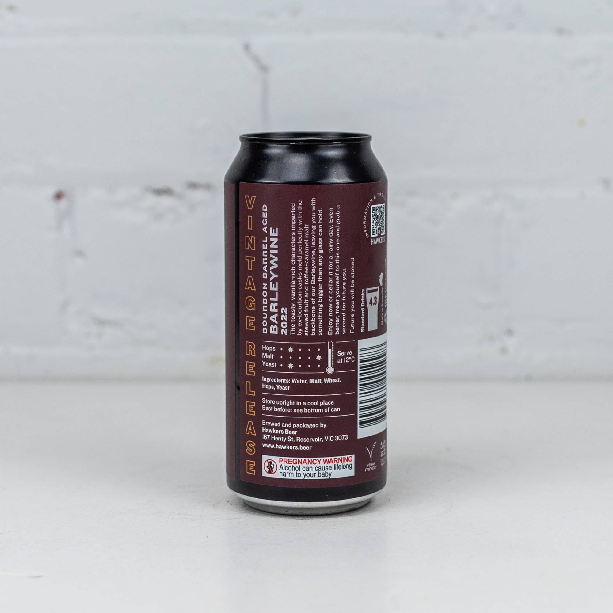 Hawkers - Bourbon Barrel Aged Barleywine 2022