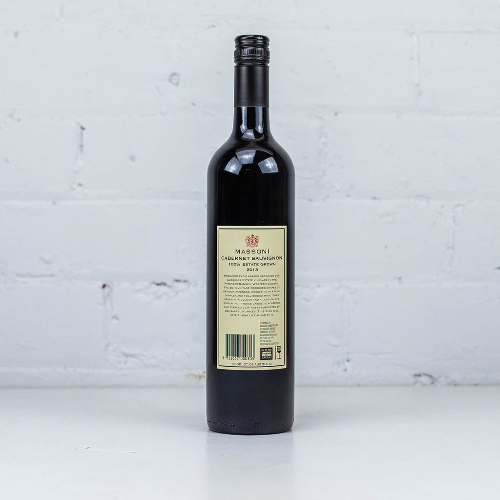 Massoni Wines - Cabernet Sauvignon 2013 750ml