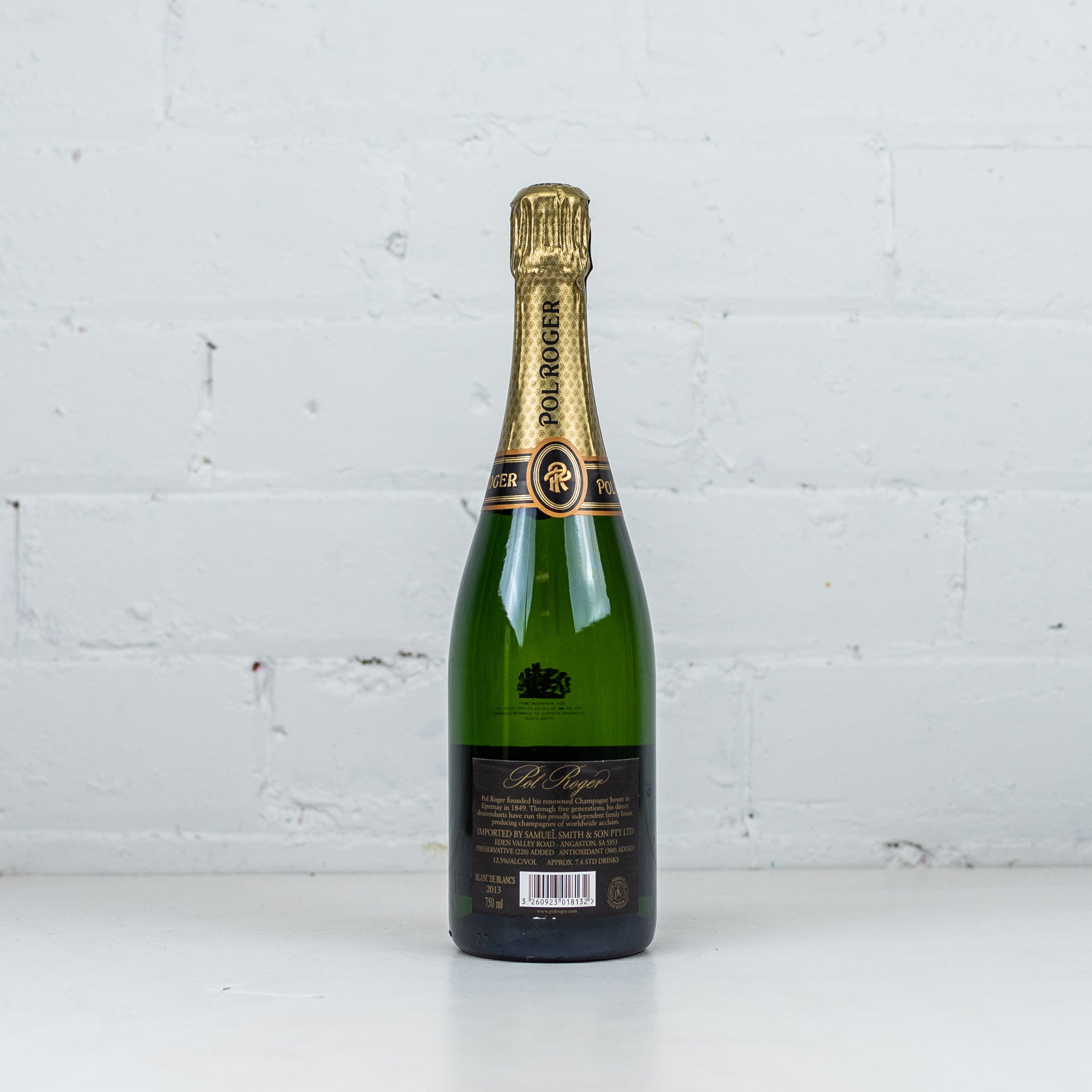 Pol Roger - Blanc de Blanc Vintage 2013 750ml