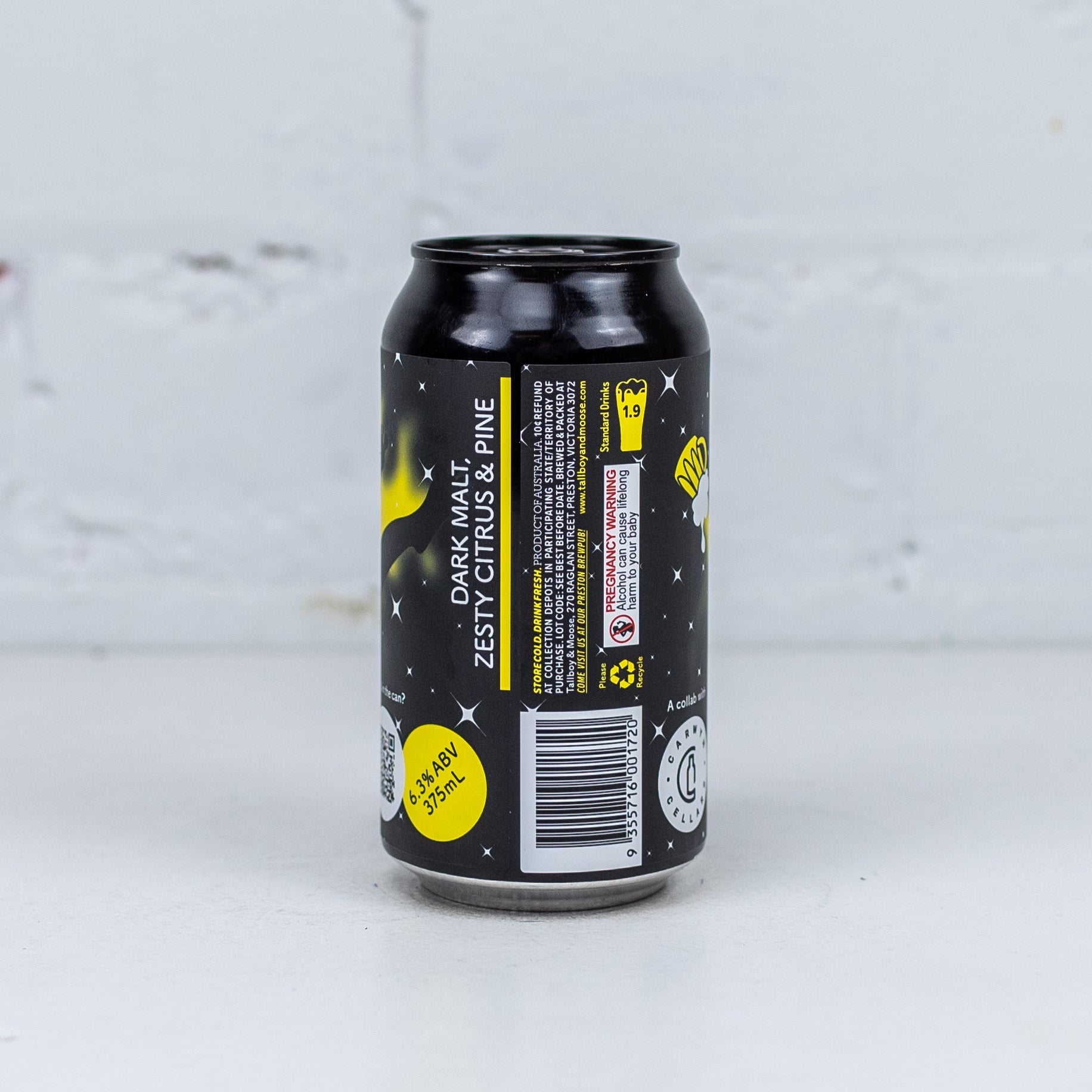 Tallboy & Moose x Carwyn Cellars 'Dark Nebula' Wet Hop Black IPA