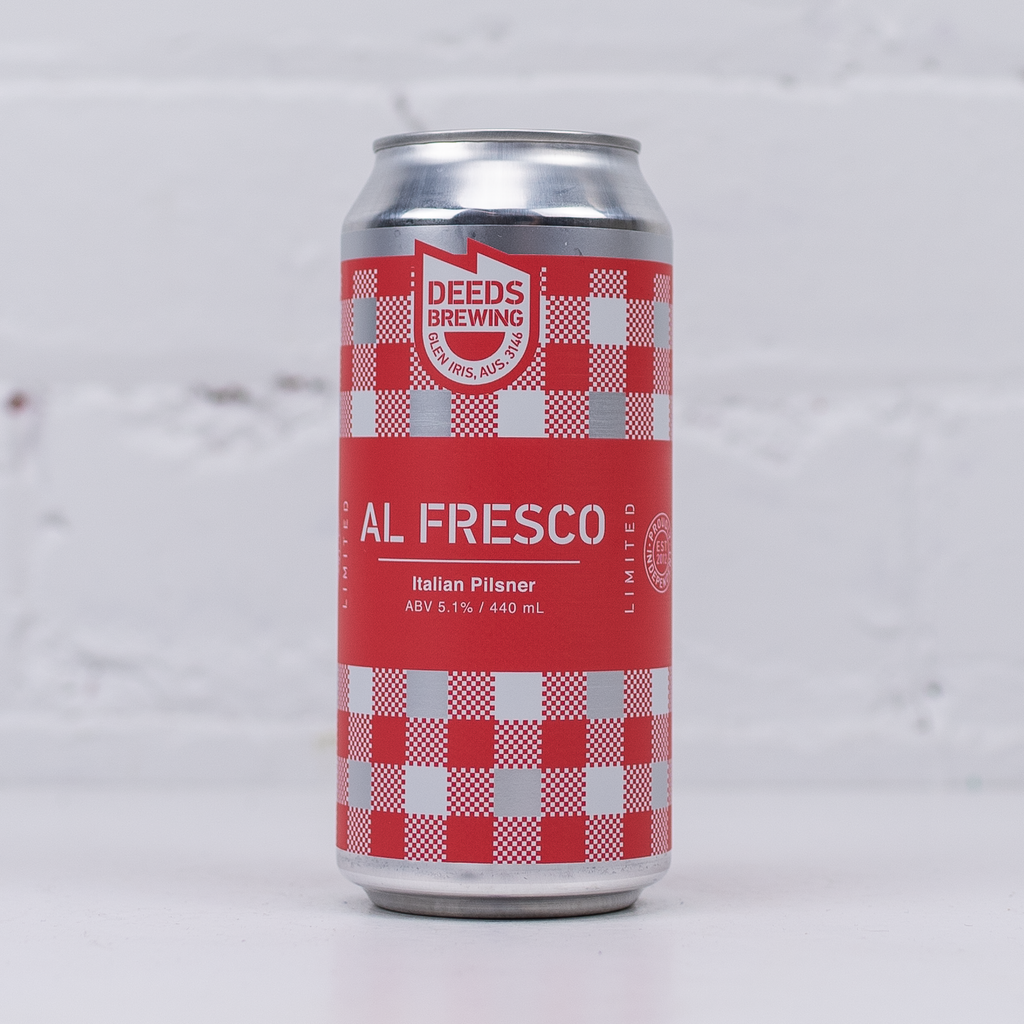 Deeds - Al Fresco Italian Pilsner