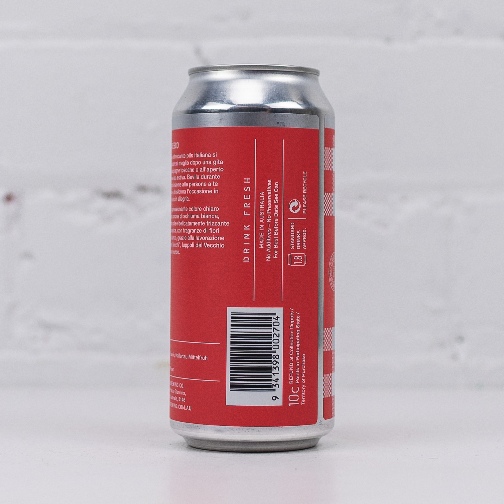 Deeds - Al Fresco Italian Pilsner