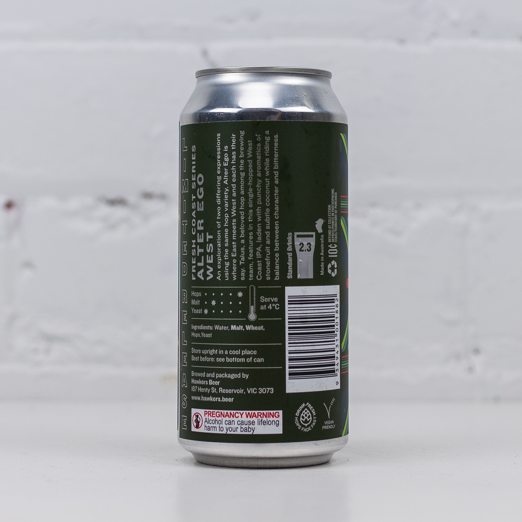Hawkers - Alter Ego Talus West Coast IPA