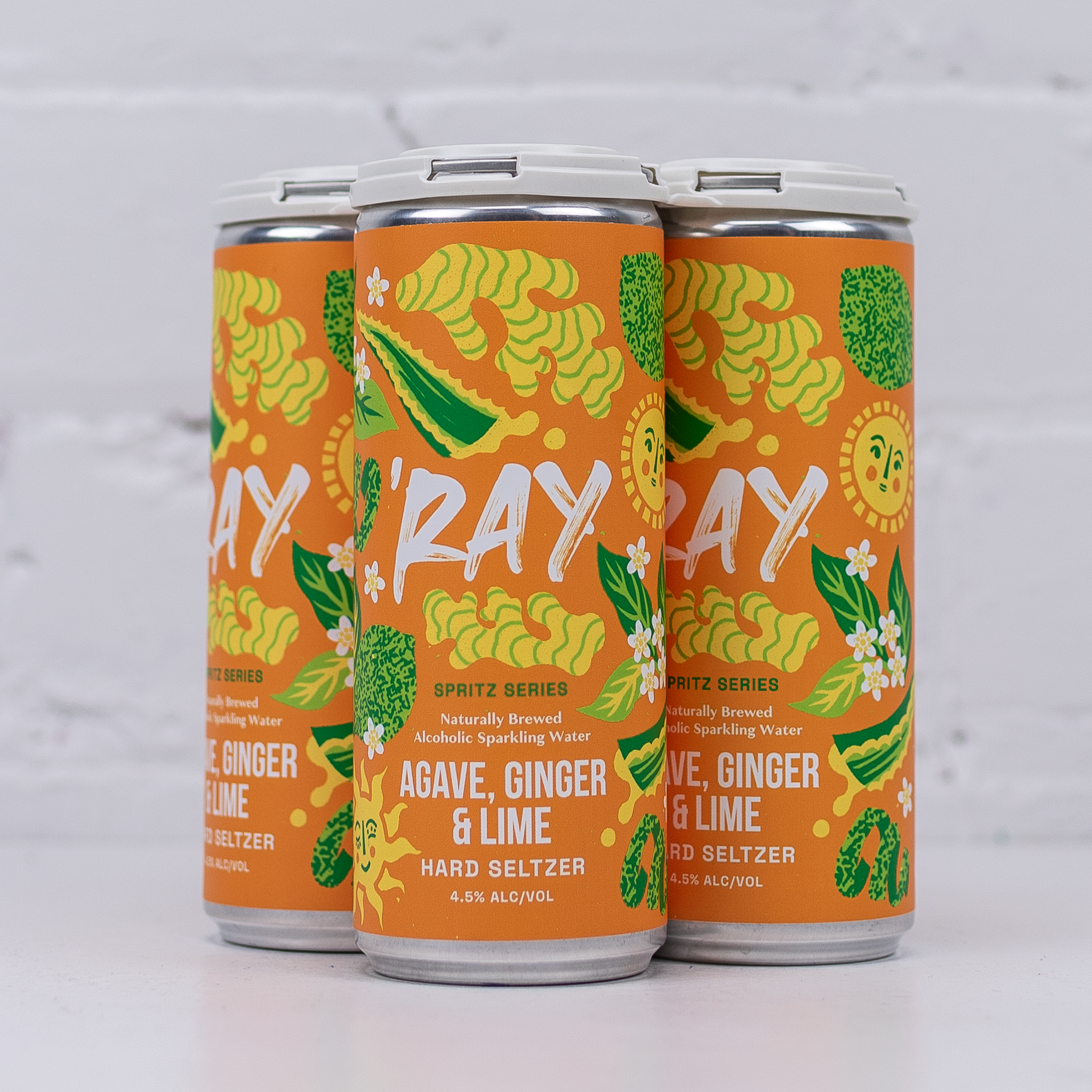Hop Nation - Ray Agave Ginger & Lime Seltzer