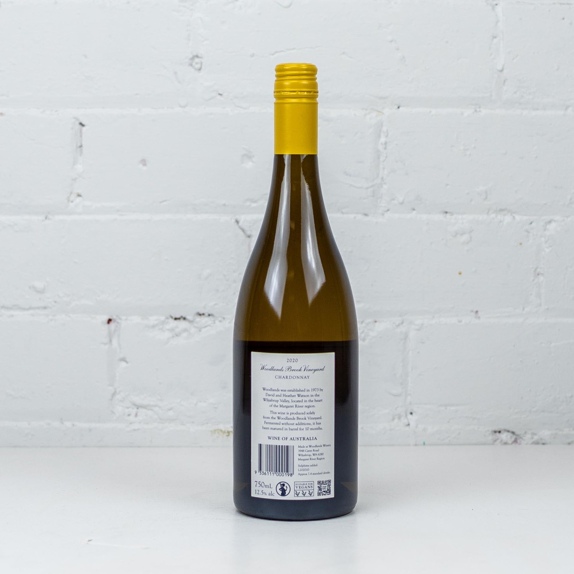 Woodlands - Woodlands Brook Vineyard Chardonnay 2021 750ml