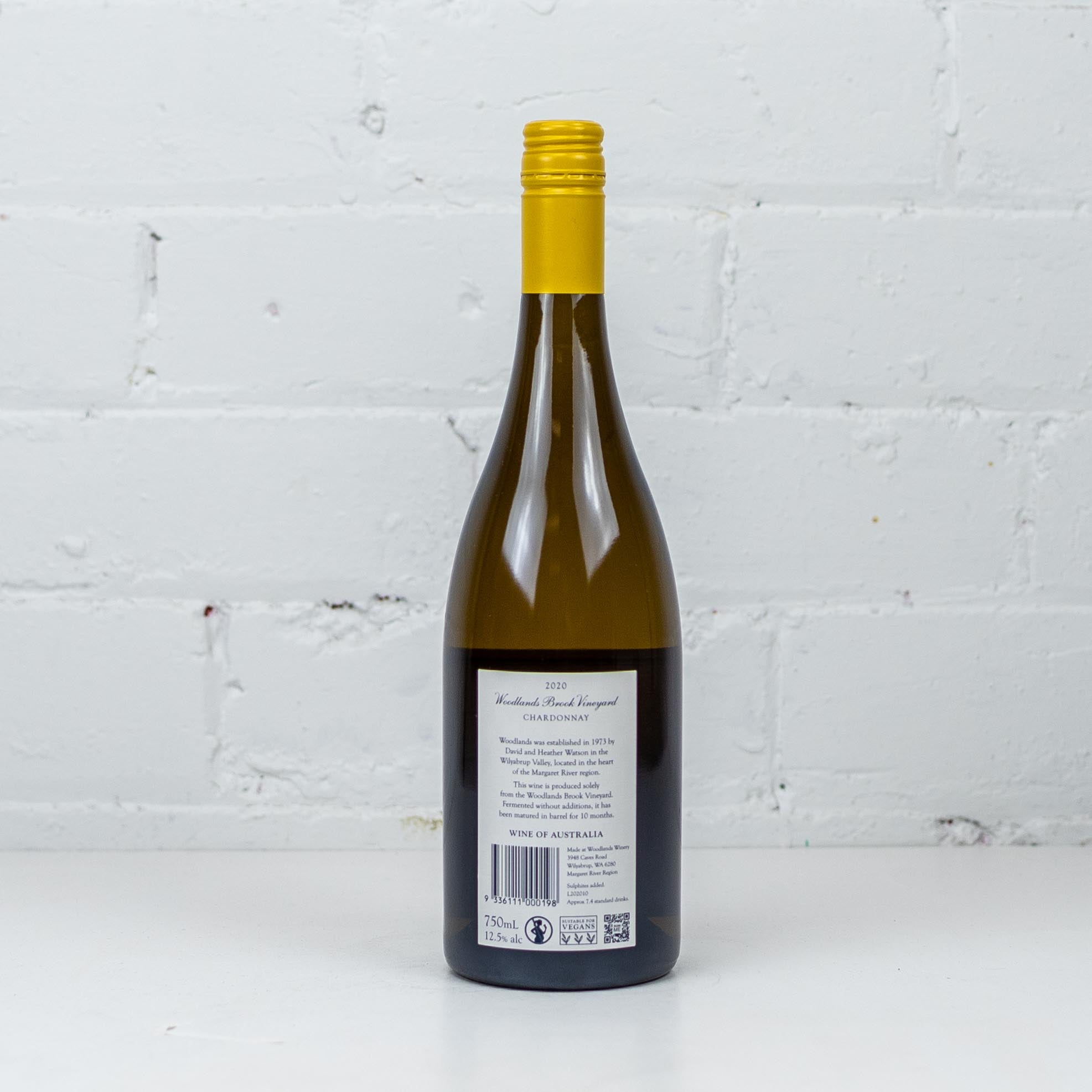 Woodlands - Woodlands Brook Vineyard Chardonnay 2021 750ml