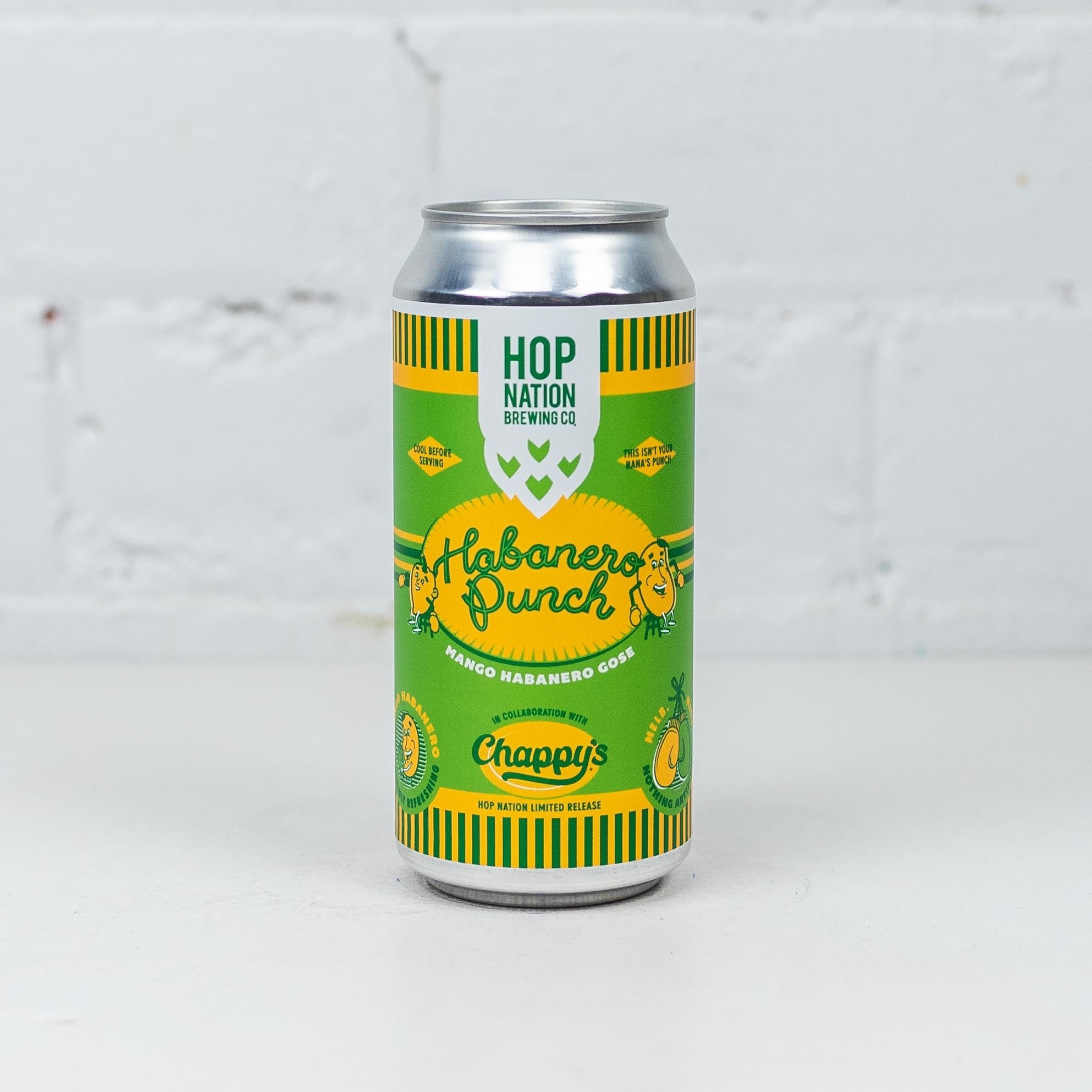 Hop Nation x Chappy's 'Habanero Punch Gose'